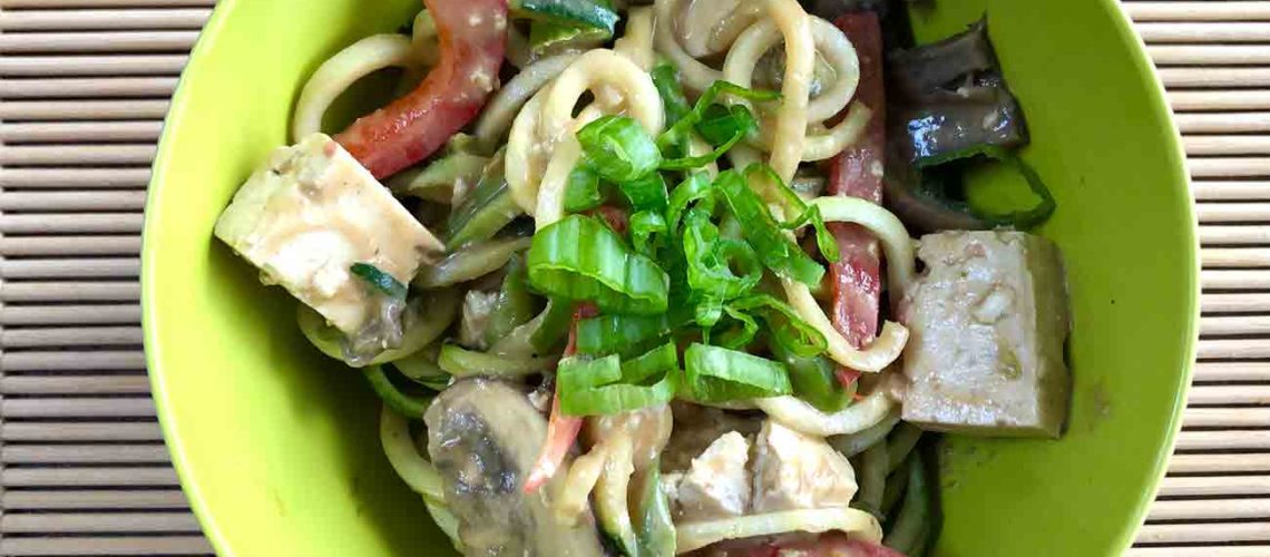 Peanut Butter Zucchini Noodle Recipe