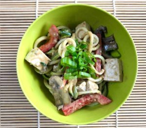 Peanut Butter Zucchini Noodle Recipe