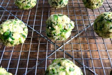 Veggie Meatballs Before Being Baked